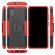 Чехол Hybrid Armor для Samsung Galaxy A51 (черный + красный)