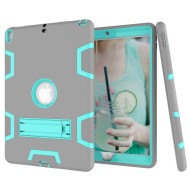 Гибридный TPU чехол для Apple iPad Pro 10.5 / iPad Air (2019) (серый + голубой) Гибридный TPU чехол для Apple iPad Pro 10.5 / iPad Air (2019) (серый + голубой)