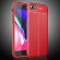 Чехол-накладка Litchi Grain для iPhone 8 / iPhone 7 / iPhone SE (2020) / iPhone SE (2022) (красный)