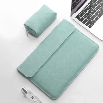 Чехол с магнитной крышкой TAIKESEN для ноутбука и Macbook 13,3 дюйма (зеленый)