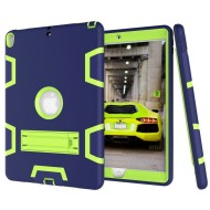Гибридный TPU чехол для Apple iPad Pro 10.5 / iPad Air (2019) (темно-синий + зеленый) Гибридный TPU чехол для Apple iPad Pro 10.5 / iPad Air (2019) (темно-синий + зеленый)