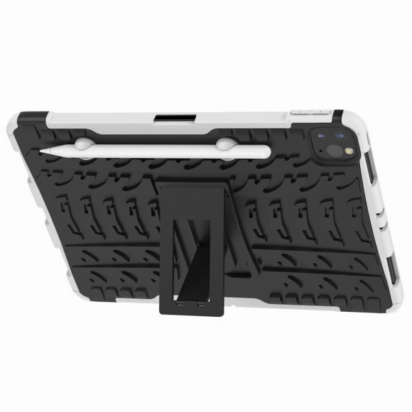 Чехол Hybrid Armor для iPad Pro 11 (2022, 2021, 2020) (черный + белый) Чехол Hybrid Armor для iPad Pro 11 (2022, 2021, 2020) (черный + белый)