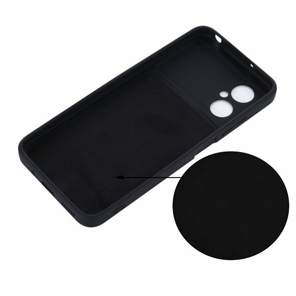 Силиконовый чехол Mobile Shell для Xiaomi Poco M4 5G Global (черный) Силиконовый чехол Mobile Shell для Xiaomi Poco M4 5G Global (черный)
