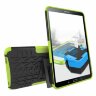 Чехол Hybrid Armor для Samsung Galaxy Tab A (6) 10.1 SM-T585 / SM-T580 (черный + зеленый)