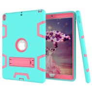 Гибридный TPU чехол для Apple iPad Pro 10.5 / iPad Air (2019) (голубой + розовый) Гибридный TPU чехол для Apple iPad Pro 10.5 / iPad Air (2019) (голубой + розовый)