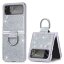 Чехол для Samsung Galaxy Z Flip 3 (серебряный)