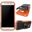 Чехол Hybrid Armor для Samsung Galaxy A3 (2017) SM-A320F (черный + оранжевый)