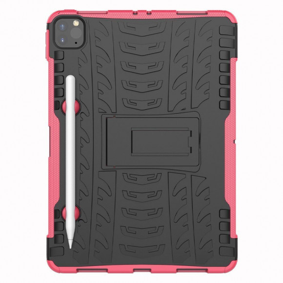 Чехол Hybrid Armor для iPad Pro 11 (2022, 2021, 2020) (черный + розовый) Чехол Hybrid Armor для iPad Pro 11 (2022, 2021, 2020) (черный + розовый)