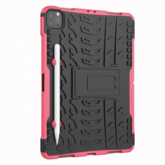 Чехол Hybrid Armor для iPad Pro 11 (2022, 2021, 2020) (черный + розовый) Чехол Hybrid Armor для iPad Pro 11 (2022, 2021, 2020) (черный + розовый)