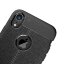 Чехол-накладка Litchi Grain для iPhone XR (черный)