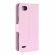 Чехол с визитницей для LG Q6 / LG Q6a / LG Q6+ (розовый)