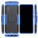Чехол Hybrid Armor для Samsung Galaxy A51 (черный + голубой)