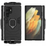 Чехол Armor Ring Holder для Samsung Galaxy S22 Ultra (черный)