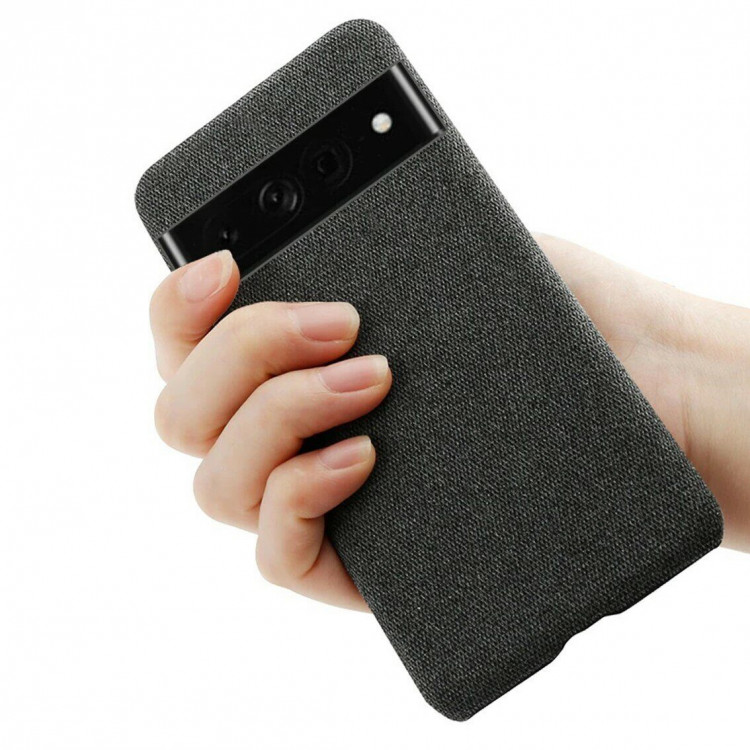 Тканевый чехол для Google Pixel 7 (черный)
