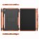 Чехол Hybrid Armor для iPad Pro 11 (2022, 2021, 2020) (черный + оранжевый)