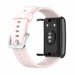 Силиконовый ремешок для Huawei Watch Fit TIA-B09 (розовый)
