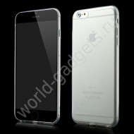 Чехол из мягкого пластика для iPhone 6 Plus (прозрачный)