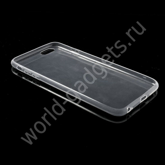 Чехол из мягкого пластика для iPhone 6 Plus (прозрачный) Чехол из мягкого пластика для iPhone 6 Plus (прозрачный)