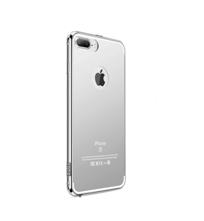 Чехол Luxury Aluminum для iPhone 7 Plus (серебряный)