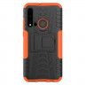 Чехол Hybrid Armor для Huawei P20 lite (2019) / nova 5i (черный + оранжевый)