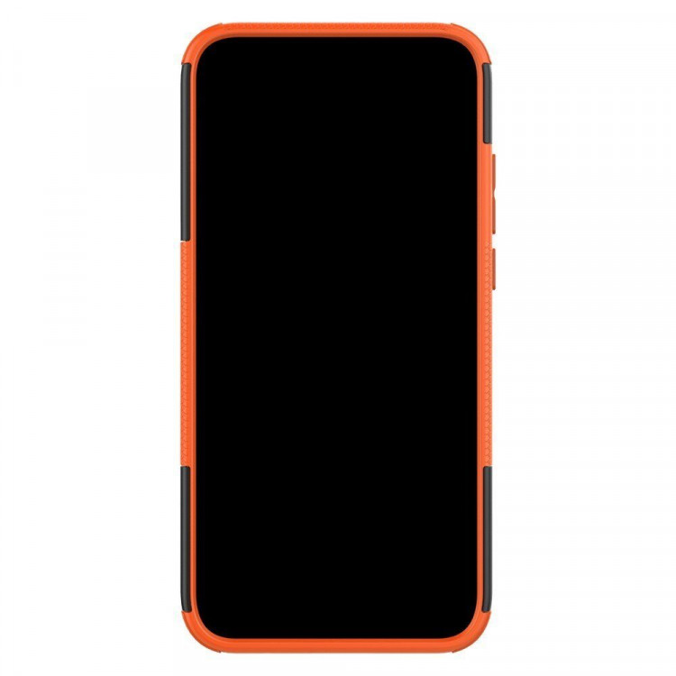 Чехол Hybrid Armor для Huawei P20 lite (2019) / nova 5i (черный + оранжевый)