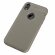 Чехол-накладка Litchi Grain для iPhone XR (серый)