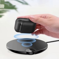 Кейс беспроводной зарядки Baseus для Airpods (черный)