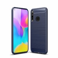 Чехол-накладка Carbon Fibre для Huawei P40 lite E / Honor 9C (темно-синий) Чехол-накладка Carbon Fibre для Huawei P40 lite E / Honor 9C (темно-синий)