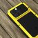 Гибридный чехол LOVE MEI для iPhone 13 Pro (желтый)