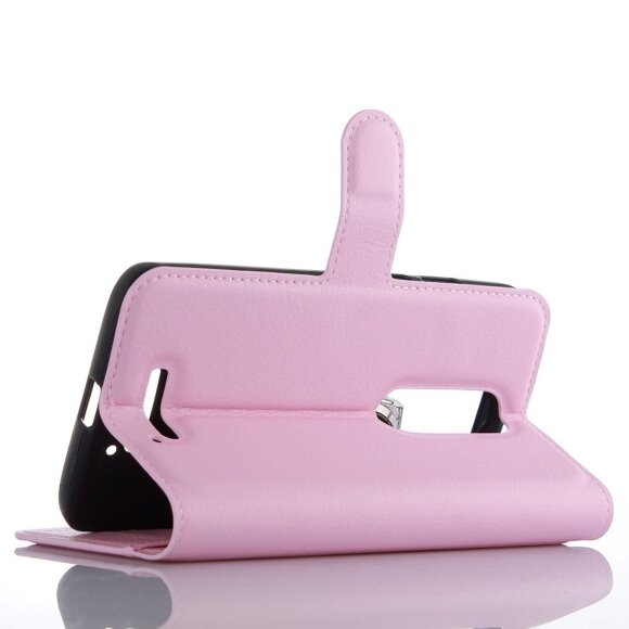 Чехол с визитницей для Motorola Moto X Force (розовый)