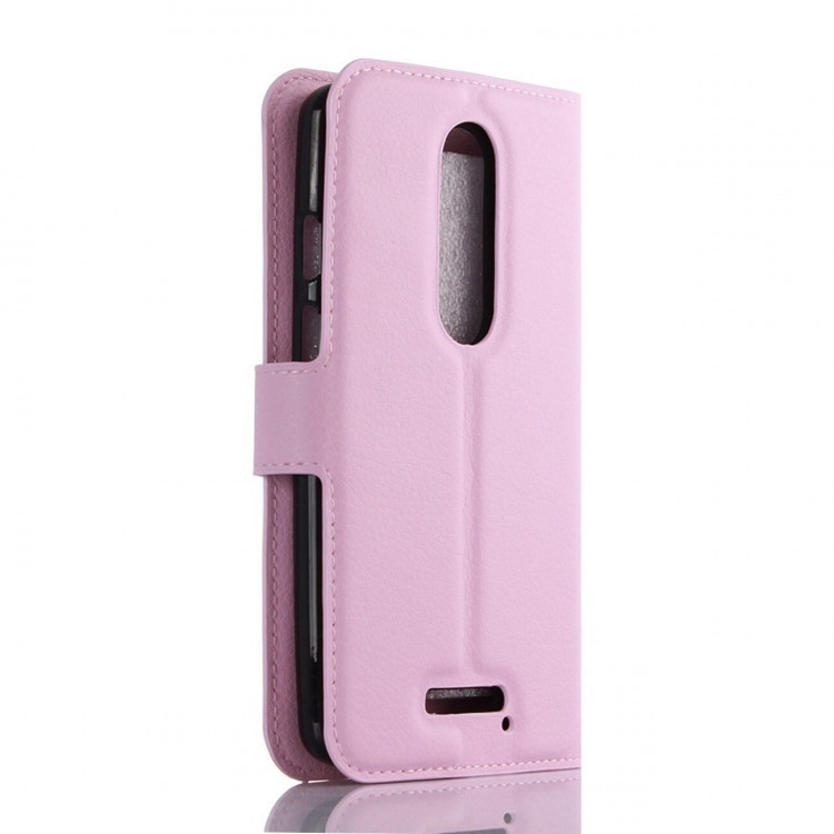 Чехол с визитницей для Motorola Moto X Force (розовый)