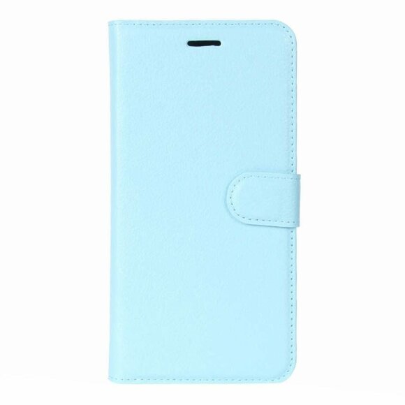 Чехол с визитницей для LG Q6 / LG Q6a / LG Q6+ (голубой) Чехол с визитницей для LG Q6 / LG Q6a / LG Q6+ (голубой)