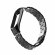 Стальной браслет для Xiaomi Mi Band 5 (черный)
