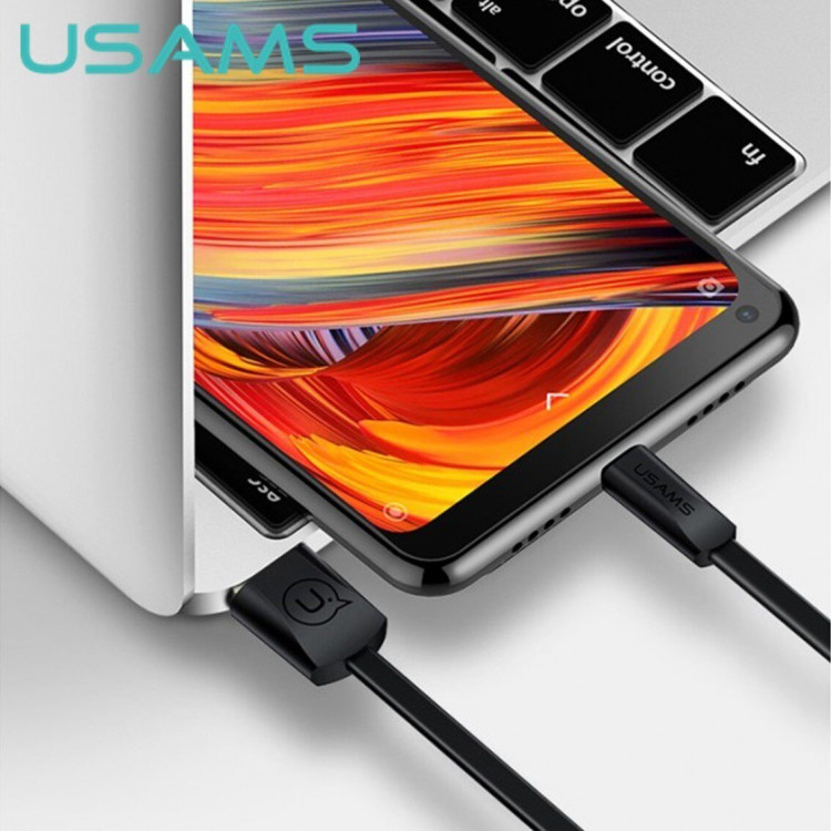 Кабель Usams U2 Type-C (черный)