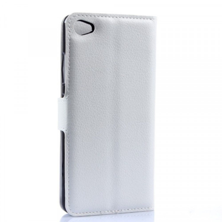 Чехол с визитницей для Lenovo Sisley S90 (белый)