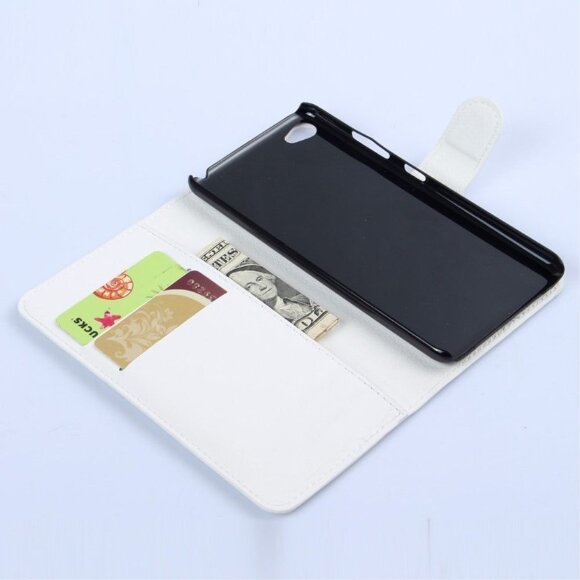 Чехол с визитницей для Lenovo Sisley S90 (белый) Чехол с визитницей для Lenovo Sisley S90 (белый)