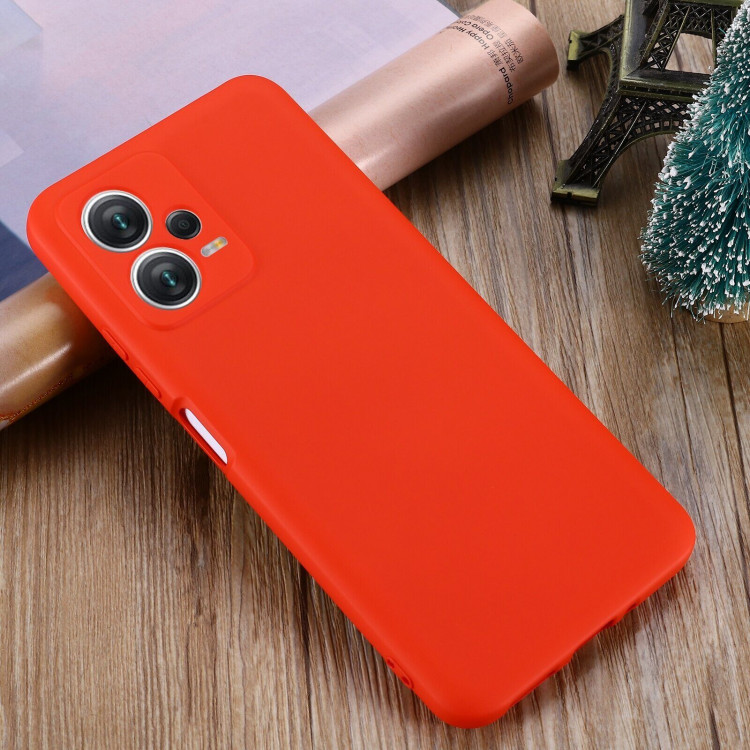 Силиконовый чехол Mobile Shell для Xiaomi Redmi Note 12, POCO X5 5G (красный)
