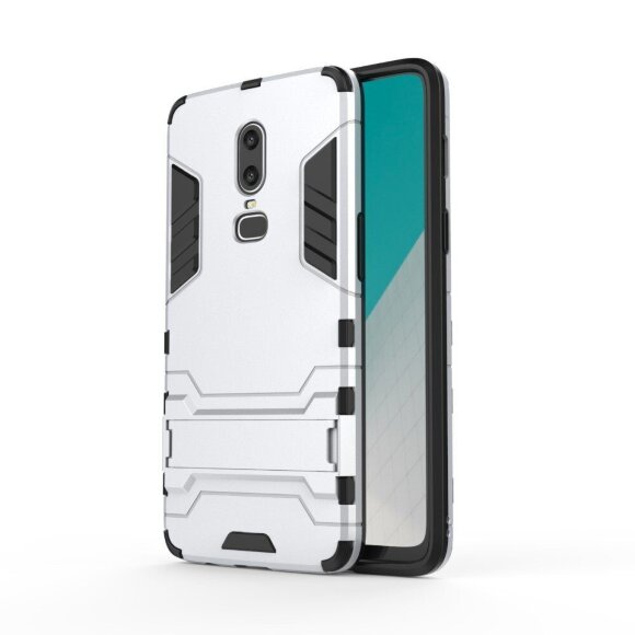 Чехол Duty Armor для OnePlus 6 (серебряный) Чехол Duty Armor для OnePlus 6 (серебряный)