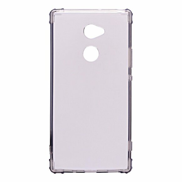 Силиконовый чехол с усиленными бортиками для Sony Xperia XA2 Plus (черный) Силиконовый чехол с усиленными бортиками для Sony Xperia XA2 Plus (черный)
