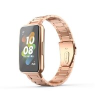 Стальной браслет для Huawei Band 7 (розовое золото) Стальной браслет для Huawei Band 7 (розовое золото)