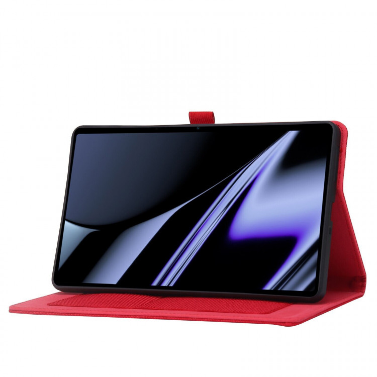 Чехол Business Style для Realme Pad Mini 8.7 дюйма (красный)