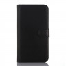 Чехол-книжка с визитницей для ZTE Blade X7 / V6 (черный)