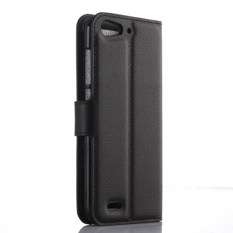 Чехол-книжка с визитницей для ZTE Blade X7 / V6 (черный)