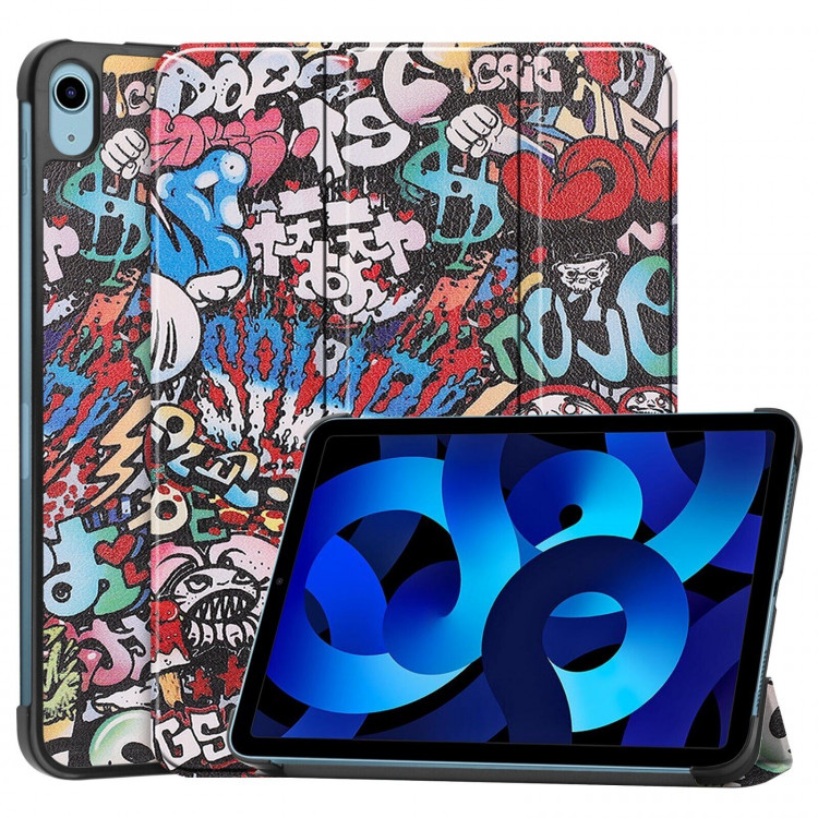 Чехол Smart Case для iPad 10 2022 - 10,9 дюйма (Graffiti)