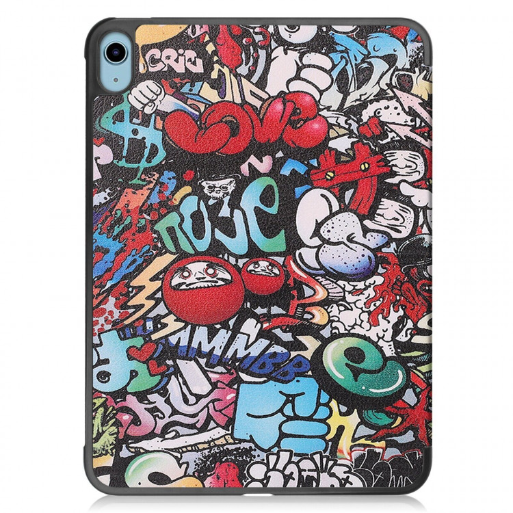 Чехол Smart Case для iPad 10 2022 - 10,9 дюйма (Graffiti)