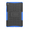 Чехол Hybrid Armor для Samsung Galaxy Tab S5e SM-T720 / SM-T725 (черный + голубой)