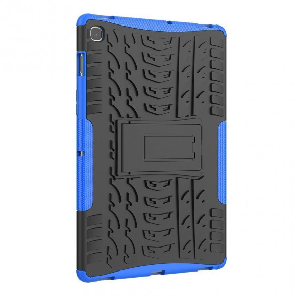 Чехол Hybrid Armor для Samsung Galaxy Tab S5e SM-T720 / SM-T725 (черный + голубой) Чехол Hybrid Armor для Samsung Galaxy Tab S5e SM-T720 / SM-T725 (черный + голубой)