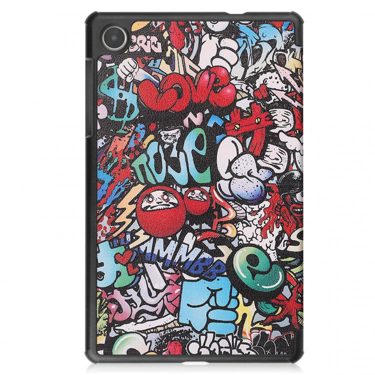 Чехол Smart Case для Lenovo Tab M8 (4th Gen), TB-300FU, TB-300XU (Graffiti)