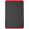 Чехол Hybrid Armor для Samsung Galaxy Tab S7 SM-T870 / SM-T875 и Galaxy Tab S8 SM-X700 / SM-X706 (черный + розовый)