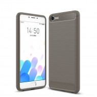 Чехол-накладка Carbon Fibre для Meizu E2 (серый) Чехол-накладка Carbon Fibre для Meizu E2 (серый)